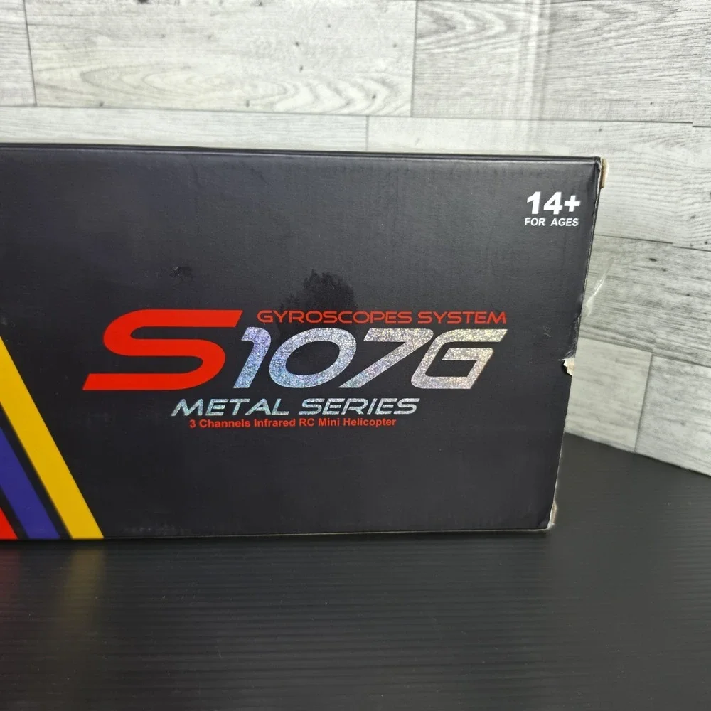 Syma RC Helicopter 3.5CH S107G Mini Aircraft‎ Metal Remote Control GYRO Kids NIB